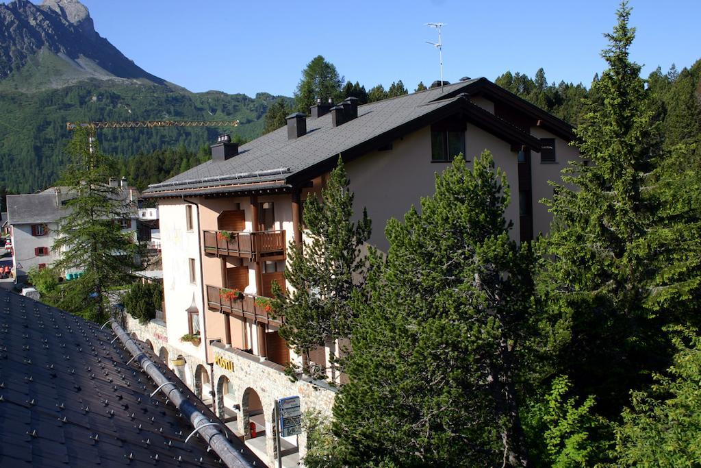 Hotel Poestli Maloja Exterior photo